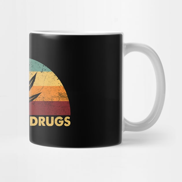 Vintage Retro Nugs Not Drugs by Whimsical Thinker